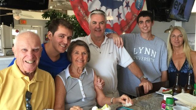 Family lunch together